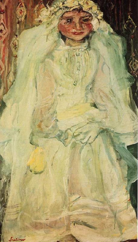 Chaim Soutine The Communicant oil painting image